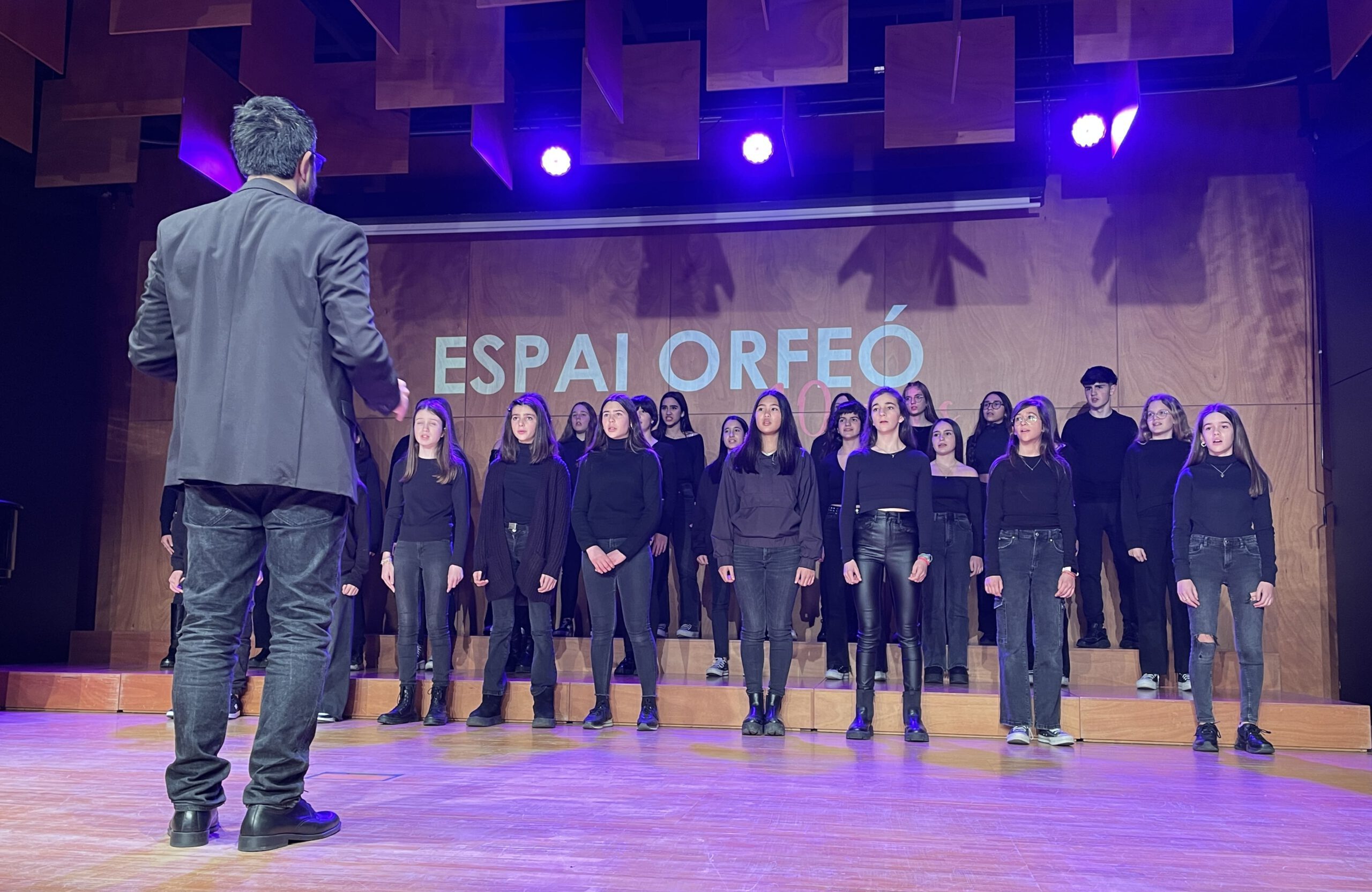 Intercanvi coral del Cor Jove de l’Orfeó Lleidatà i concert a l’Espai Orfeó el diumenge 7 d’abril